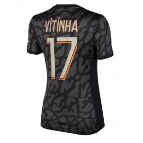 Paris Saint-Germain Vitinha Ferreira #17 Tredje trøje Dame 2023-24 Kort ærmer